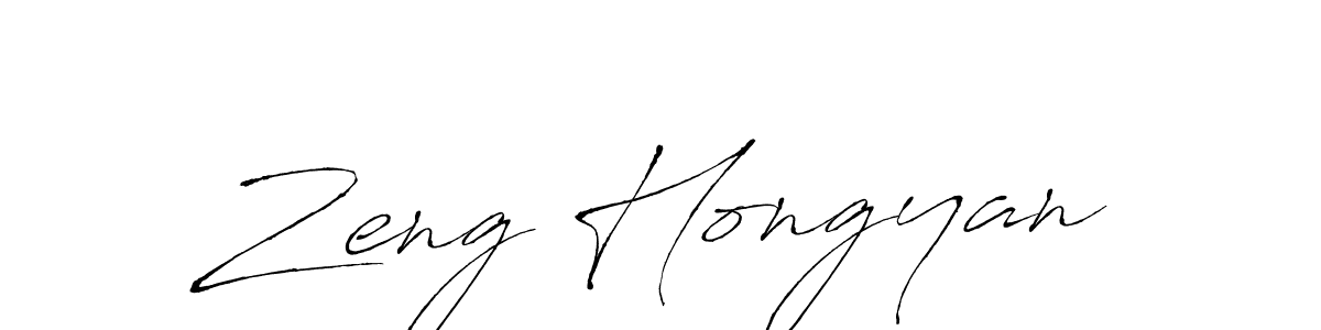 Antro_Vectra is a professional signature style that is perfect for those who want to add a touch of class to their signature. It is also a great choice for those who want to make their signature more unique. Get Zeng Hongyan name to fancy signature for free. Zeng Hongyan signature style 6 images and pictures png