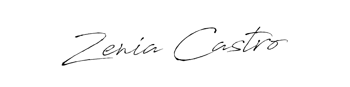 Similarly Antro_Vectra is the best handwritten signature design. Signature creator online .You can use it as an online autograph creator for name Zenia Castro. Zenia Castro signature style 6 images and pictures png