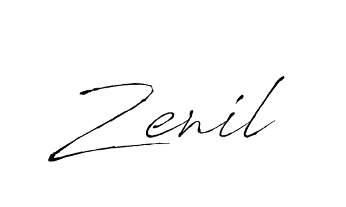 The best way (Antro_Vectra) to make a short signature is to pick only two or three words in your name. The name Zenil include a total of six letters. For converting this name. Zenil signature style 6 images and pictures png