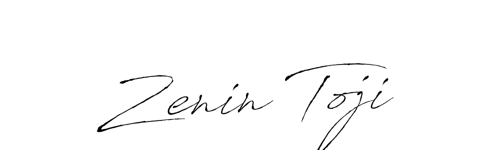 Design your own signature with our free online signature maker. With this signature software, you can create a handwritten (Antro_Vectra) signature for name Zenin Toji. Zenin Toji signature style 6 images and pictures png