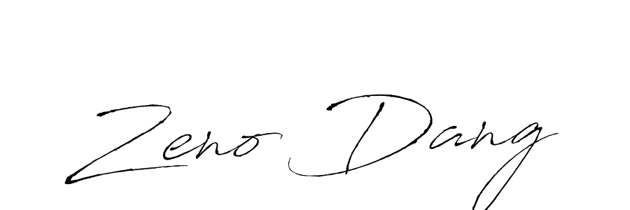 Zeno Dang stylish signature style. Best Handwritten Sign (Antro_Vectra) for my name. Handwritten Signature Collection Ideas for my name Zeno Dang. Zeno Dang signature style 6 images and pictures png