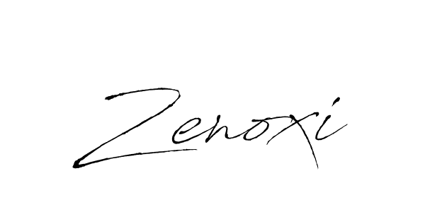 Zenoxi stylish signature style. Best Handwritten Sign (Antro_Vectra) for my name. Handwritten Signature Collection Ideas for my name Zenoxi. Zenoxi signature style 6 images and pictures png