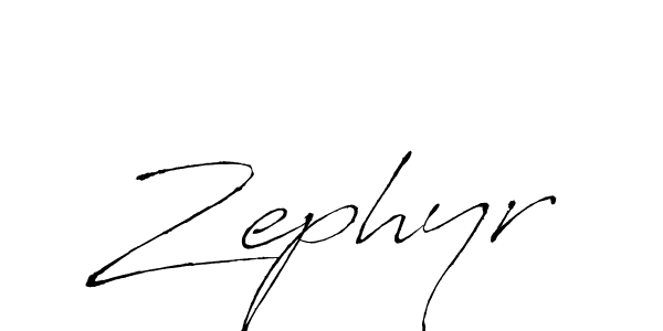 Zephyr stylish signature style. Best Handwritten Sign (Antro_Vectra) for my name. Handwritten Signature Collection Ideas for my name Zephyr. Zephyr signature style 6 images and pictures png