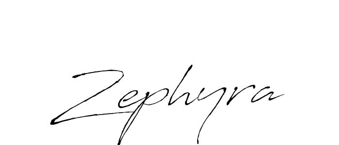 Create a beautiful signature design for name Zephyra. With this signature (Antro_Vectra) fonts, you can make a handwritten signature for free. Zephyra signature style 6 images and pictures png