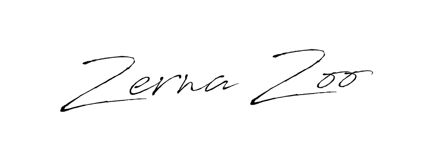 Similarly Antro_Vectra is the best handwritten signature design. Signature creator online .You can use it as an online autograph creator for name Zerna Zoo. Zerna Zoo signature style 6 images and pictures png