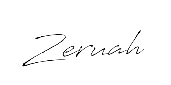 Make a beautiful signature design for name Zeruah. Use this online signature maker to create a handwritten signature for free. Zeruah signature style 6 images and pictures png