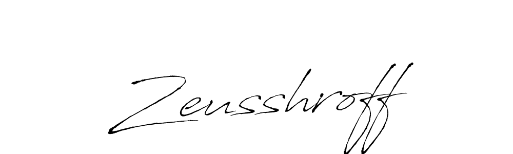 How to make Zeusshroff name signature. Use Antro_Vectra style for creating short signs online. This is the latest handwritten sign. Zeusshroff signature style 6 images and pictures png