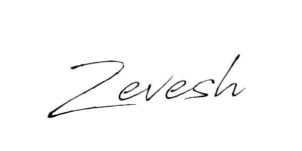 Design your own signature with our free online signature maker. With this signature software, you can create a handwritten (Antro_Vectra) signature for name Zevesh. Zevesh signature style 6 images and pictures png