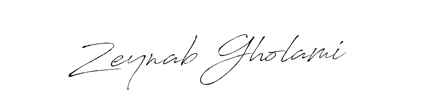 This is the best signature style for the Zeynab Gholami name. Also you like these signature font (Antro_Vectra). Mix name signature. Zeynab Gholami signature style 6 images and pictures png