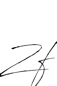 Also we have Zf name is the best signature style. Create professional handwritten signature collection using Antro_Vectra autograph style. Zf signature style 6 images and pictures png