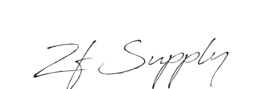 Make a beautiful signature design for name Zf Supply. Use this online signature maker to create a handwritten signature for free. Zf Supply signature style 6 images and pictures png