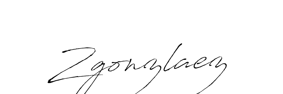 Use a signature maker to create a handwritten signature online. With this signature software, you can design (Antro_Vectra) your own signature for name Zgonzlaez. Zgonzlaez signature style 6 images and pictures png