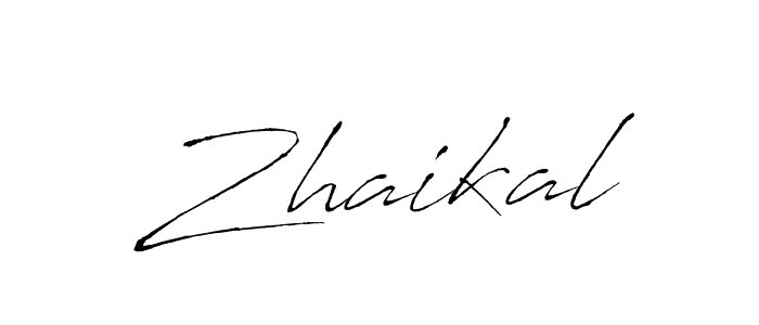 Use a signature maker to create a handwritten signature online. With this signature software, you can design (Antro_Vectra) your own signature for name Zhaikal. Zhaikal signature style 6 images and pictures png