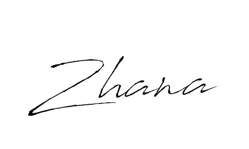 How to make Zhana name signature. Use Antro_Vectra style for creating short signs online. This is the latest handwritten sign. Zhana signature style 6 images and pictures png