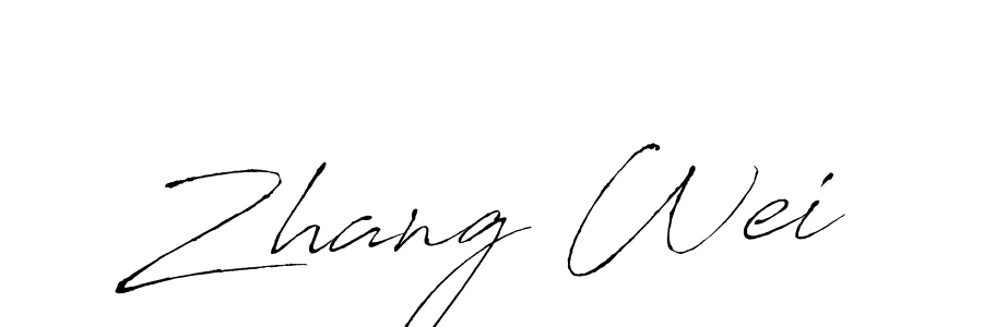 This is the best signature style for the Zhang Wei name. Also you like these signature font (Antro_Vectra). Mix name signature. Zhang Wei signature style 6 images and pictures png