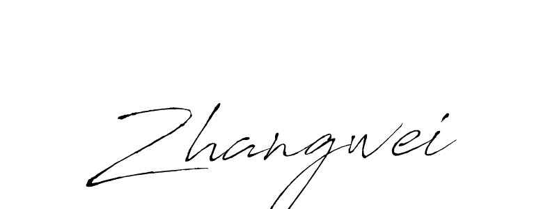 Antro_Vectra is a professional signature style that is perfect for those who want to add a touch of class to their signature. It is also a great choice for those who want to make their signature more unique. Get Zhangwei name to fancy signature for free. Zhangwei signature style 6 images and pictures png