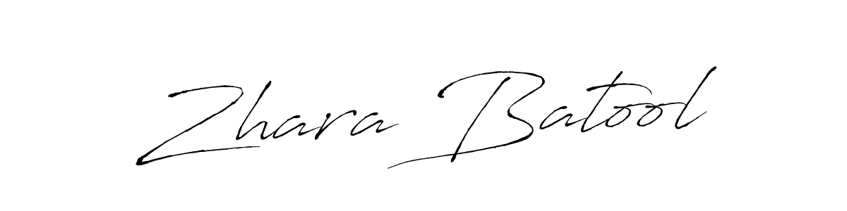 You should practise on your own different ways (Antro_Vectra) to write your name (Zhara Batool) in signature. don't let someone else do it for you. Zhara Batool signature style 6 images and pictures png