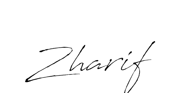 It looks lik you need a new signature style for name Zharif. Design unique handwritten (Antro_Vectra) signature with our free signature maker in just a few clicks. Zharif signature style 6 images and pictures png