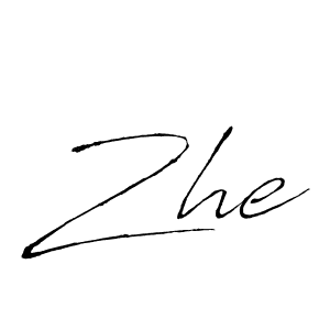 You should practise on your own different ways (Antro_Vectra) to write your name (Zhe) in signature. don't let someone else do it for you. Zhe signature style 6 images and pictures png