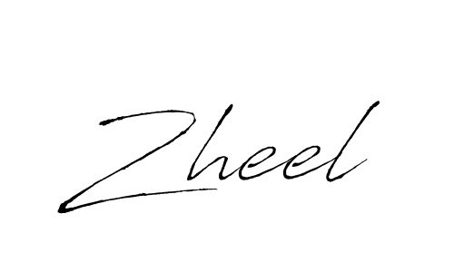Also we have Zheel name is the best signature style. Create professional handwritten signature collection using Antro_Vectra autograph style. Zheel signature style 6 images and pictures png