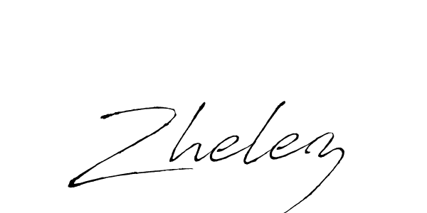 You should practise on your own different ways (Antro_Vectra) to write your name (Zhelez) in signature. don't let someone else do it for you. Zhelez signature style 6 images and pictures png