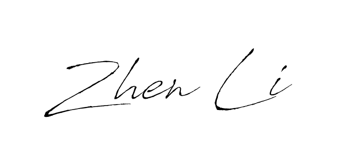 Also You can easily find your signature by using the search form. We will create Zhen Li name handwritten signature images for you free of cost using Antro_Vectra sign style. Zhen Li signature style 6 images and pictures png