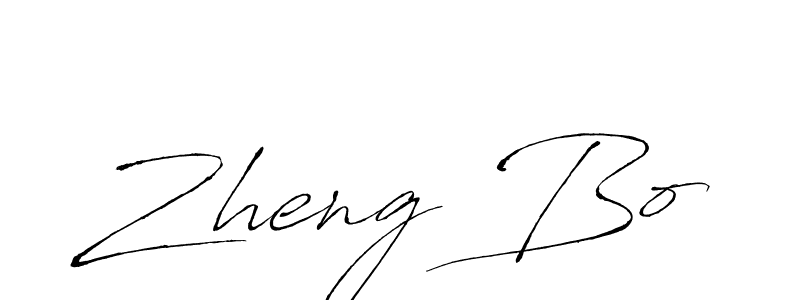 How to make Zheng Bo signature? Antro_Vectra is a professional autograph style. Create handwritten signature for Zheng Bo name. Zheng Bo signature style 6 images and pictures png