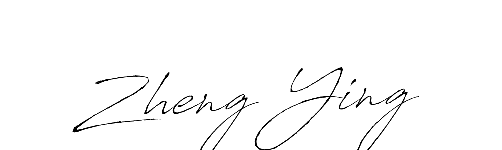 Design your own signature with our free online signature maker. With this signature software, you can create a handwritten (Antro_Vectra) signature for name Zheng Ying. Zheng Ying signature style 6 images and pictures png