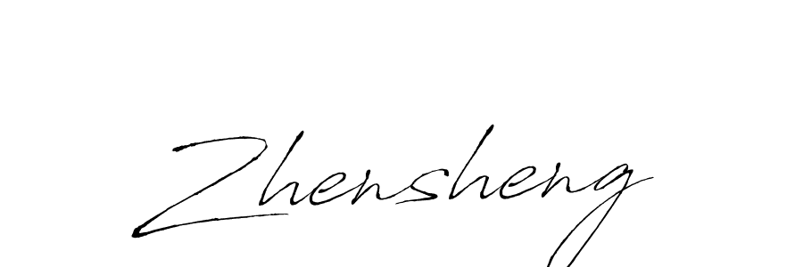 Best and Professional Signature Style for Zhensheng. Antro_Vectra Best Signature Style Collection. Zhensheng signature style 6 images and pictures png