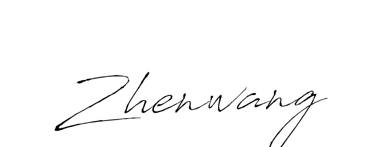 Use a signature maker to create a handwritten signature online. With this signature software, you can design (Antro_Vectra) your own signature for name Zhenwang. Zhenwang signature style 6 images and pictures png