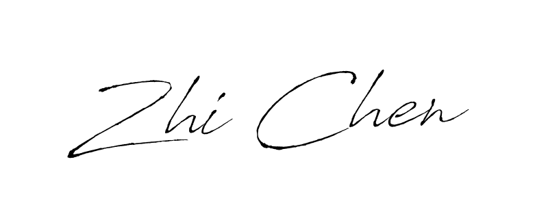 The best way (Antro_Vectra) to make a short signature is to pick only two or three words in your name. The name Zhi Chen include a total of six letters. For converting this name. Zhi Chen signature style 6 images and pictures png