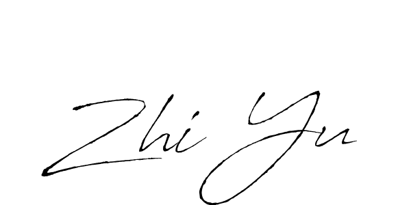 Also we have Zhi Yu name is the best signature style. Create professional handwritten signature collection using Antro_Vectra autograph style. Zhi Yu signature style 6 images and pictures png