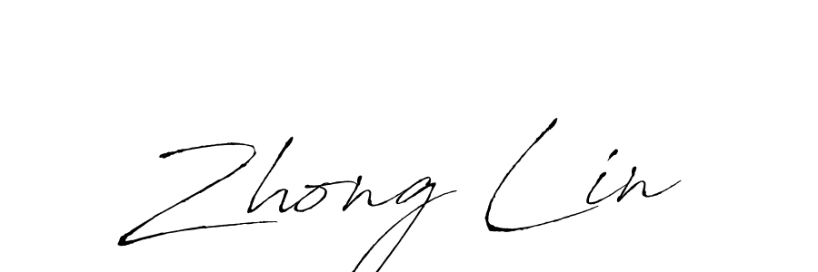 Also You can easily find your signature by using the search form. We will create Zhong Lin name handwritten signature images for you free of cost using Antro_Vectra sign style. Zhong Lin signature style 6 images and pictures png