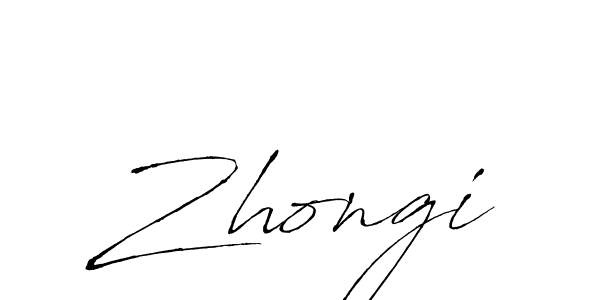 The best way (Antro_Vectra) to make a short signature is to pick only two or three words in your name. The name Zhongi include a total of six letters. For converting this name. Zhongi signature style 6 images and pictures png