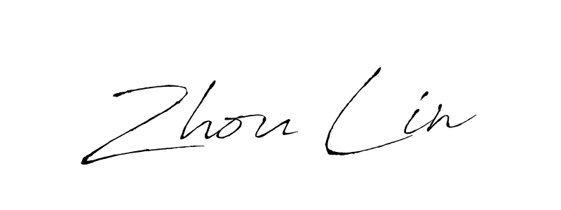 Make a beautiful signature design for name Zhou Lin. Use this online signature maker to create a handwritten signature for free. Zhou Lin signature style 6 images and pictures png