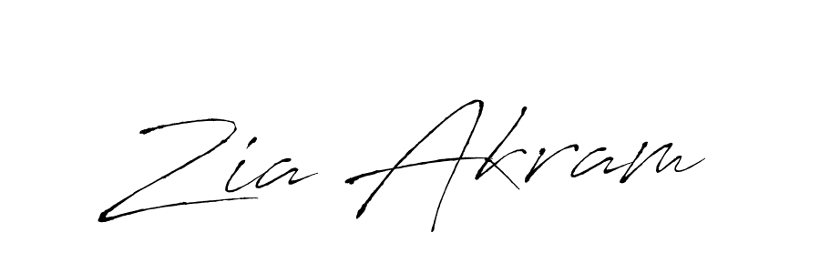 Also we have Zia Akram name is the best signature style. Create professional handwritten signature collection using Antro_Vectra autograph style. Zia Akram signature style 6 images and pictures png