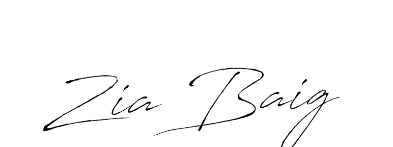This is the best signature style for the Zia Baig name. Also you like these signature font (Antro_Vectra). Mix name signature. Zia Baig signature style 6 images and pictures png