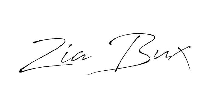 Use a signature maker to create a handwritten signature online. With this signature software, you can design (Antro_Vectra) your own signature for name Zia Bux. Zia Bux signature style 6 images and pictures png