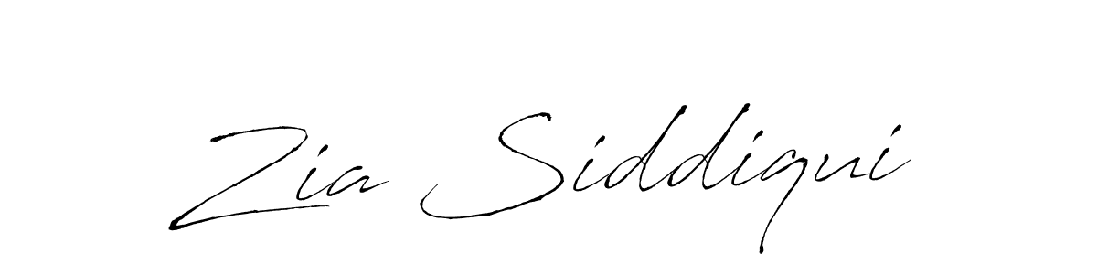 How to make Zia Siddiqui name signature. Use Antro_Vectra style for creating short signs online. This is the latest handwritten sign. Zia Siddiqui signature style 6 images and pictures png