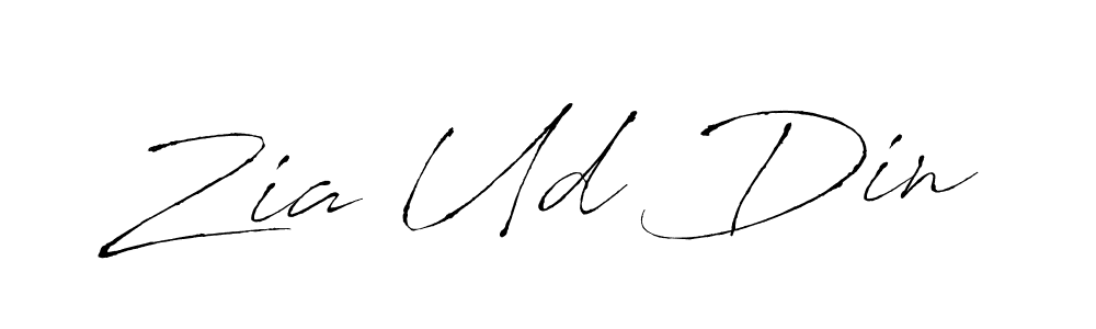 You should practise on your own different ways (Antro_Vectra) to write your name (Zia Ud Din) in signature. don't let someone else do it for you. Zia Ud Din signature style 6 images and pictures png