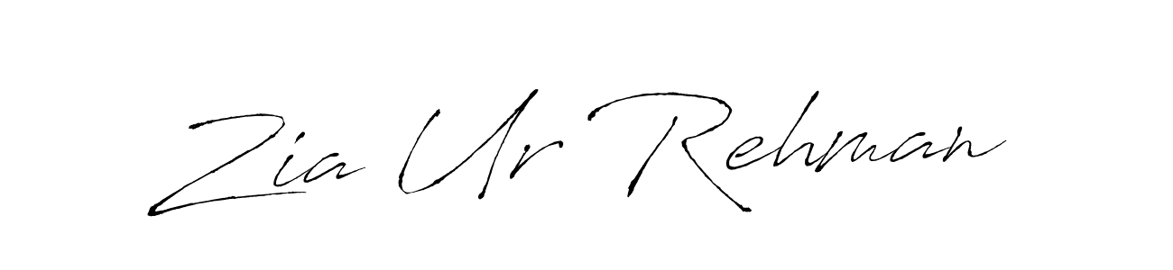 How to make Zia Ur Rehman signature? Antro_Vectra is a professional autograph style. Create handwritten signature for Zia Ur Rehman name. Zia Ur Rehman signature style 6 images and pictures png