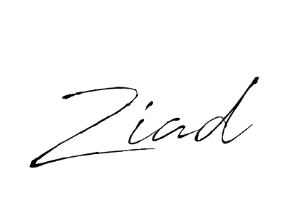 Use a signature maker to create a handwritten signature online. With this signature software, you can design (Antro_Vectra) your own signature for name Ziad. Ziad signature style 6 images and pictures png