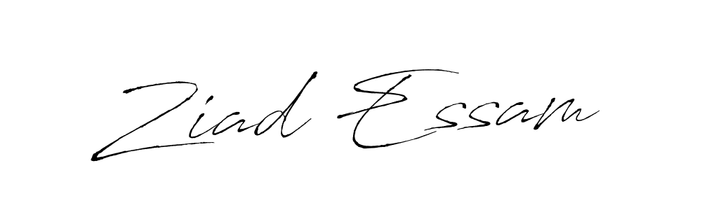 Also You can easily find your signature by using the search form. We will create Ziad Essam name handwritten signature images for you free of cost using Antro_Vectra sign style. Ziad Essam signature style 6 images and pictures png