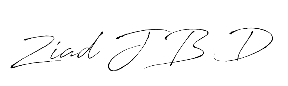 The best way (Antro_Vectra) to make a short signature is to pick only two or three words in your name. The name Ziad J B D include a total of six letters. For converting this name. Ziad J B D signature style 6 images and pictures png