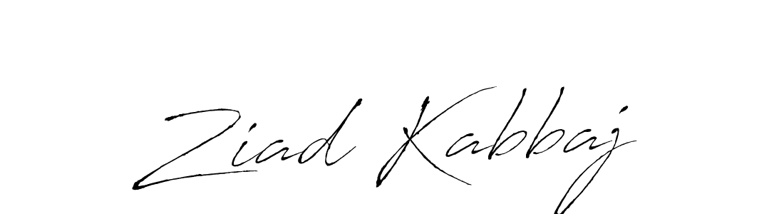 Also we have Ziad Kabbaj name is the best signature style. Create professional handwritten signature collection using Antro_Vectra autograph style. Ziad Kabbaj signature style 6 images and pictures png