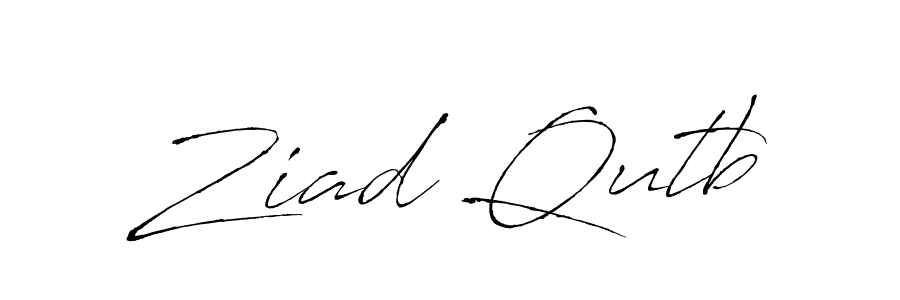 Best and Professional Signature Style for Ziad Qutb. Antro_Vectra Best Signature Style Collection. Ziad Qutb signature style 6 images and pictures png