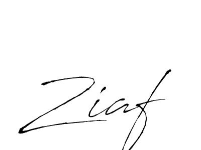 How to make Ziaf name signature. Use Antro_Vectra style for creating short signs online. This is the latest handwritten sign. Ziaf signature style 6 images and pictures png