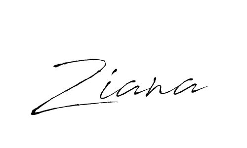 Make a beautiful signature design for name Ziana. Use this online signature maker to create a handwritten signature for free. Ziana signature style 6 images and pictures png