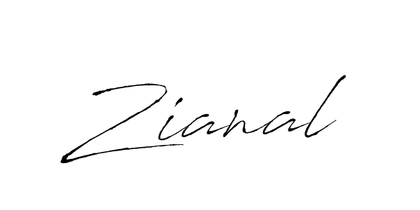 Make a beautiful signature design for name Zianal. Use this online signature maker to create a handwritten signature for free. Zianal signature style 6 images and pictures png