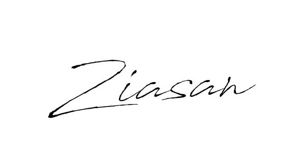 Use a signature maker to create a handwritten signature online. With this signature software, you can design (Antro_Vectra) your own signature for name Ziasan. Ziasan signature style 6 images and pictures png